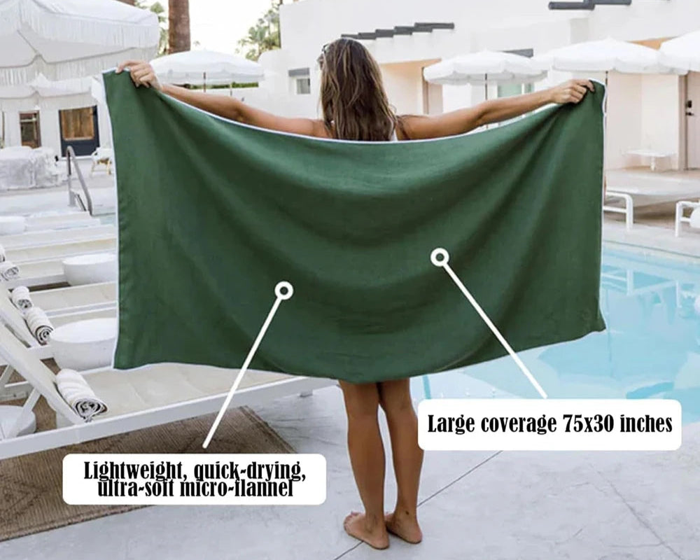 Outdoor Magnetic Bath Towel
