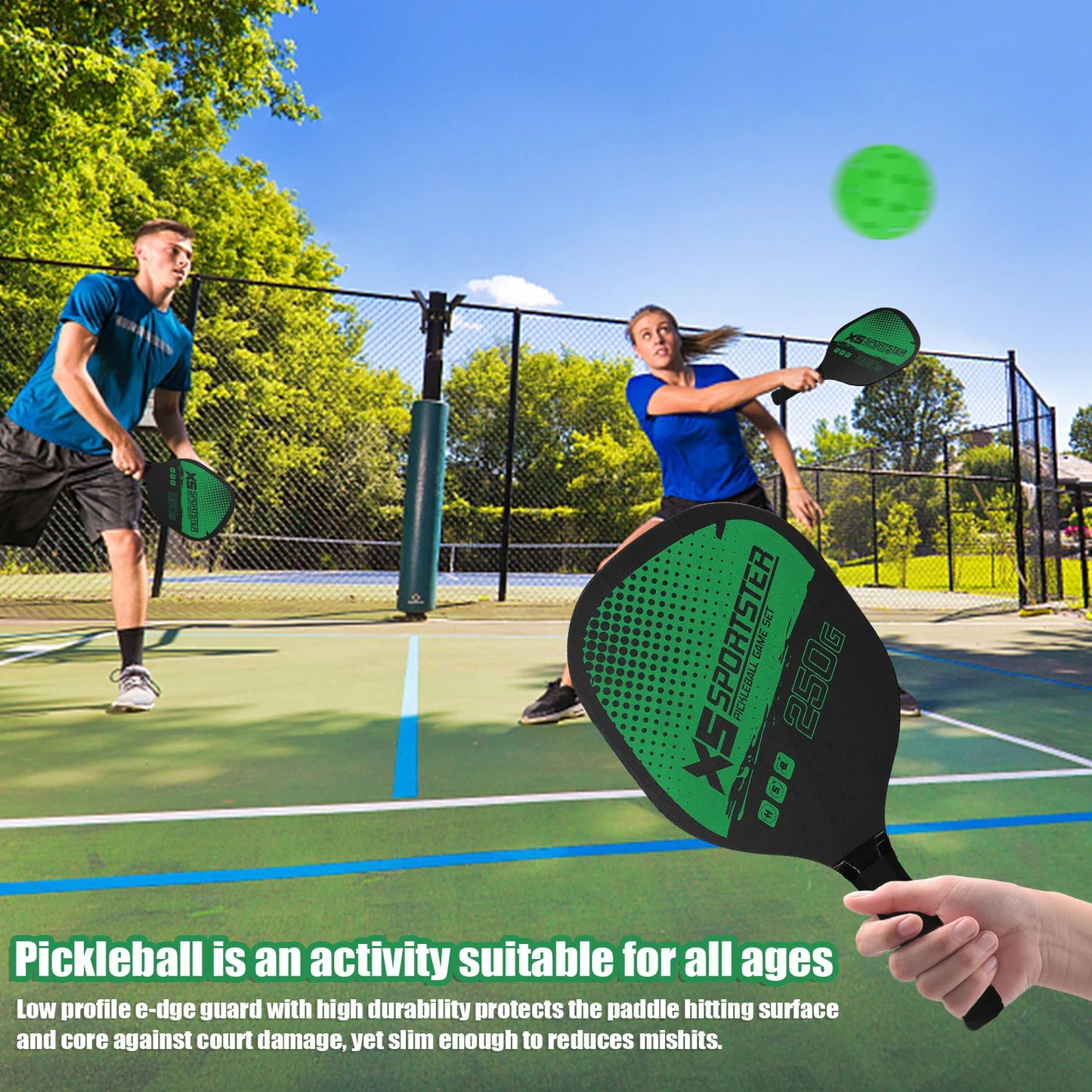 Premium Pickleball Paddles Set