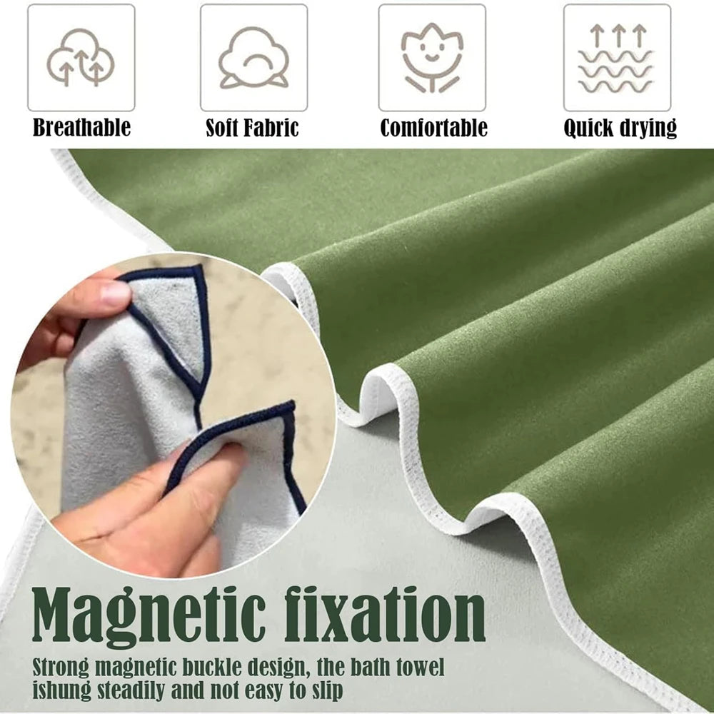 Outdoor Magnetic Bath Towel