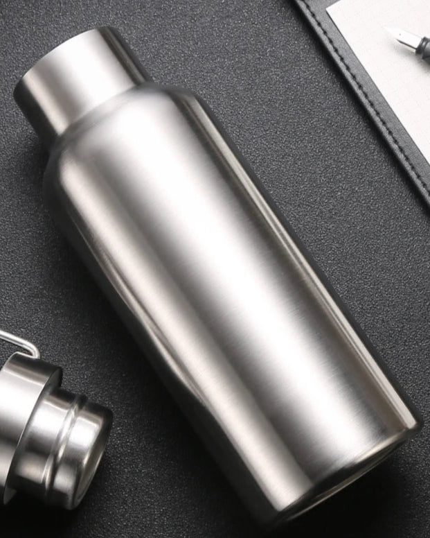 Plastic-free 25oz Stainless Steel Water Bottle
