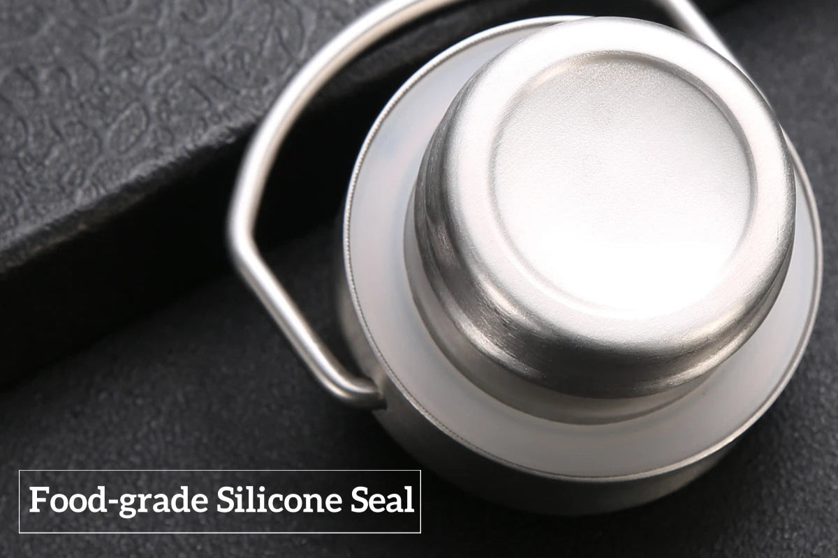 Plastic-free 25oz Stainless Steel Water Bottle